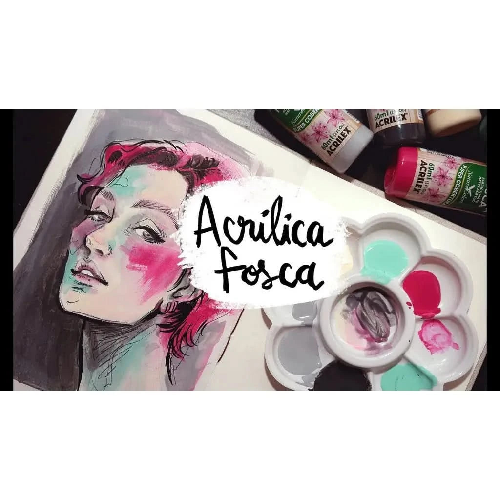 12 Kit Accrilica Paint For Crafts 37ml Acrilex Choose Colors