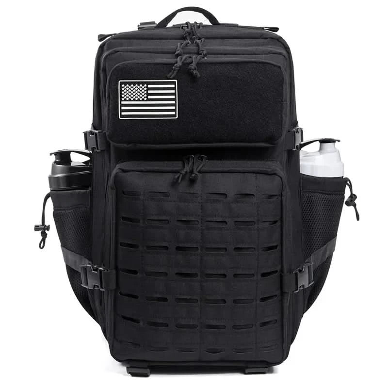 25L/45L Taktische Rucksäcke für Herren und Damen, Outdoor-Aktivitäten, kleine Schulrucksäcke mit Wasserflaschenhalter