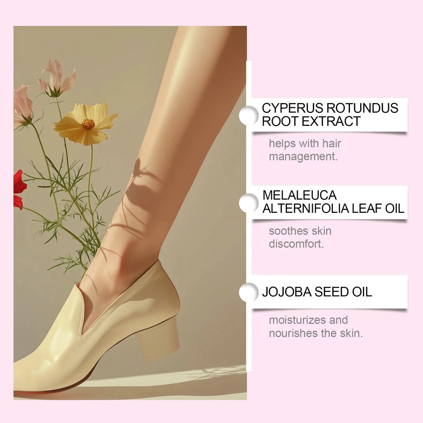 Hair Removal Care Oil Gently Nurtures Skin with Cleansing and Soothing Properties Moisturizing Daily Body Care Oil Hair Removal