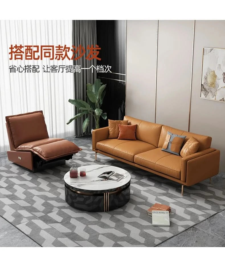 Designer Reading Living Room Sofa Leather Wall Luxury Bed Living Room Sofa Modern Waterproof Sofy Do Salonu Home Furniture