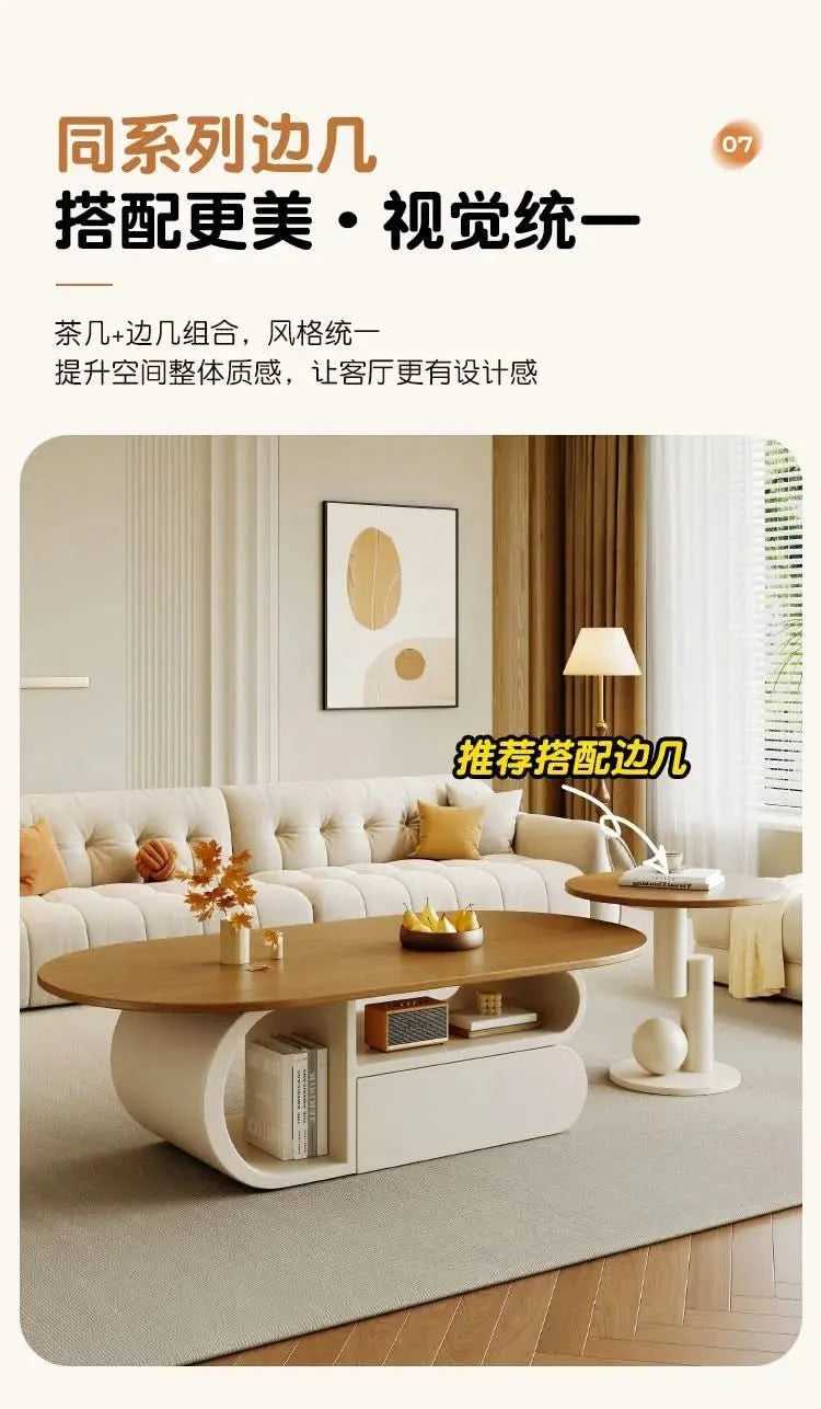 Kitchen Luxury Coffee Table Modern Design Minimalist Aesthetic Coffee Table Books Ornaments Meuble De Salon Home Furniture