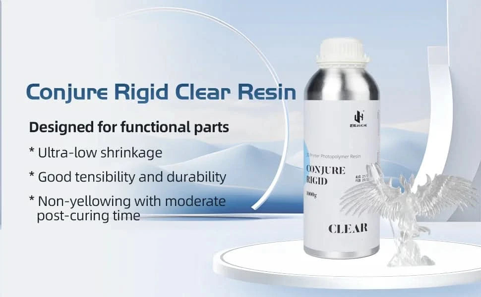 Conjure Rigid Clear Resina ChiTu systems Fast Curing For Elegoo Anycubic Resin 405nm  SLA DLP LCD 3D Printer With ChiTuBox