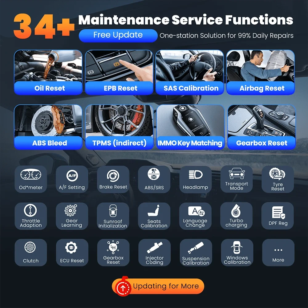 THINKCAR THINKSCAN 689BT Key Programming TKEY 101 Automotive Diagnostic Tool Bi directional Obd2 Scanner ECU Coding CANFD DOIP