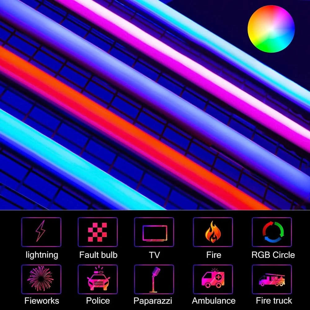 Sokani X25 RGB LED-Videoleuchte, Handheld Tube Wand Stick Licht, CTT Fotografie Beleuchtung, 3000mAh, APP-Steuerung für YouTube Tiktok