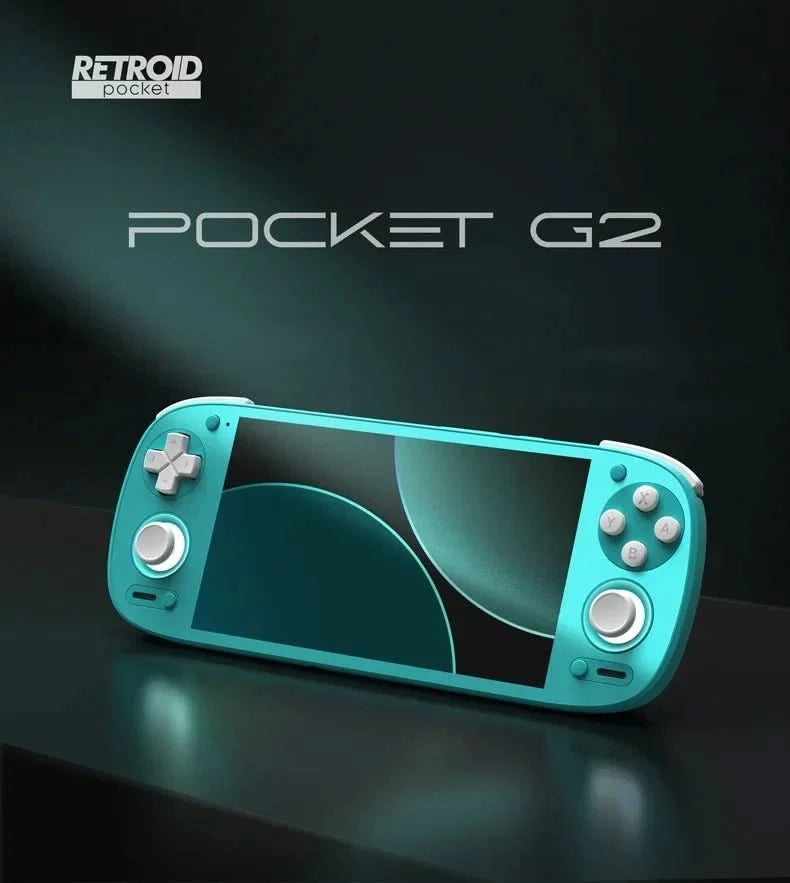 Retroid Pocket G2 Handheld Game Console Android 15 5.5 Inch 1080P AMOLED Screen 5000mAh Hall-Effect Joystick RP G2 Game Console