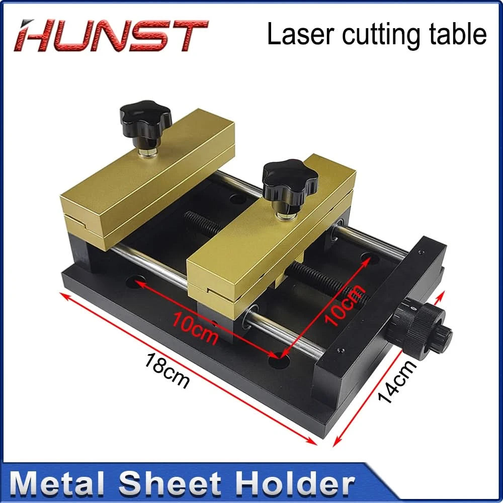 Hunst Laserbeschriftungsmaschine Metallblechhalterung Fixierte Halterung Metallbefestigung für Faserlaser-Schneidemaschine