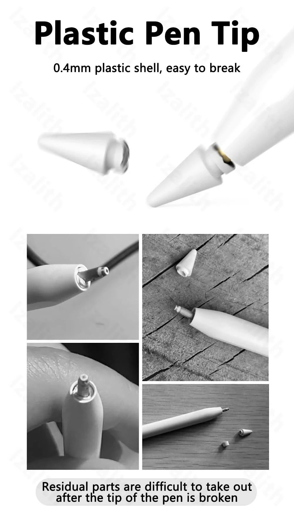For Apple Pencil Pro Tips Pencil Nib For Apple Pencil Tip Soft Hard Metal For Apple Pencil 1st 2nd 3th(USB-C) Apple Pencil Pro
