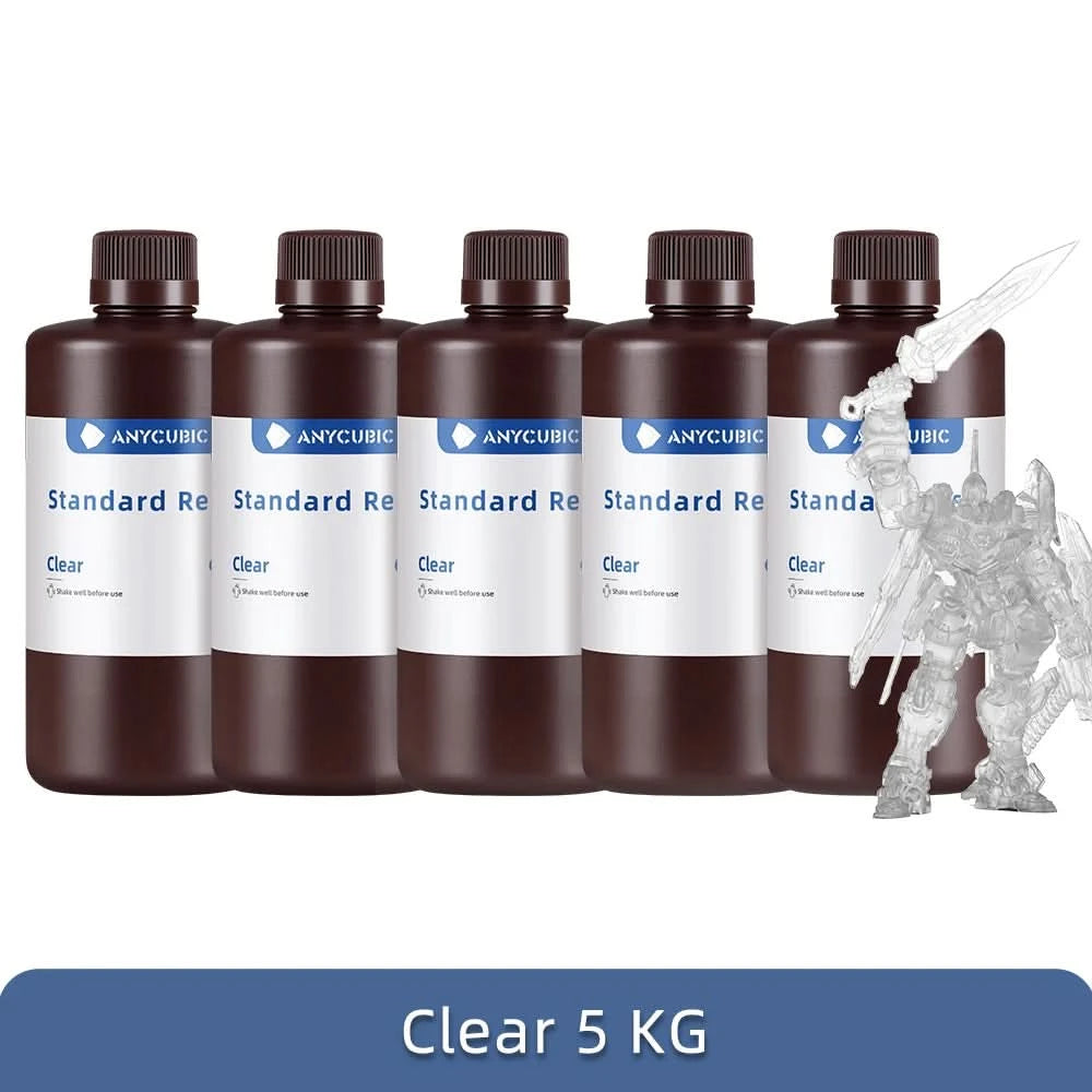 ANYCUBIC Standardharz 3D-Drucker Hochpräzises 405nm UV-härtendes Harz LCD 3D-Druck UV-Harzmaterialien für Photon Mono