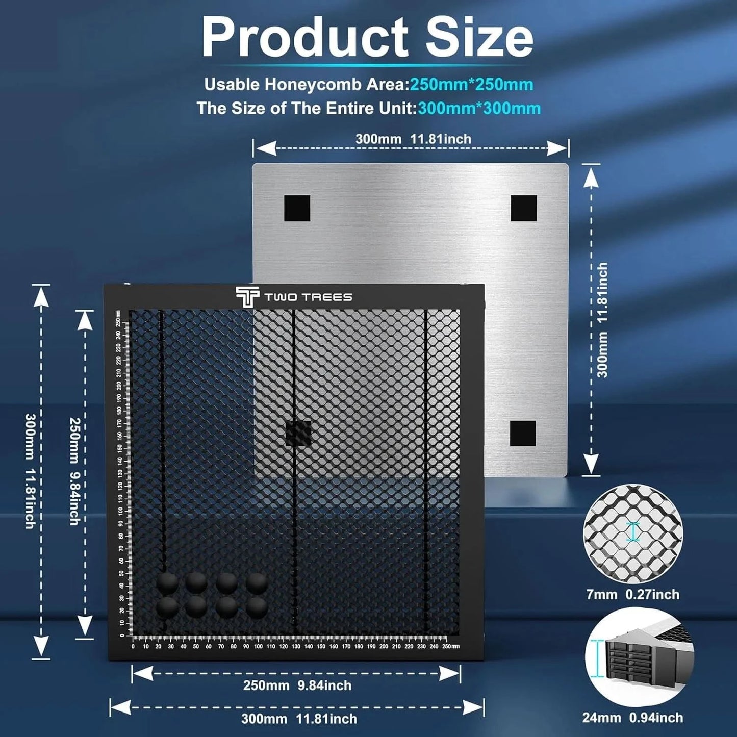 Laser Engraver Honeycomb Working Table For CO2 Cutting Machine/Laser Engraver TTS TT Honeycomb Board Laser Enquipment Part