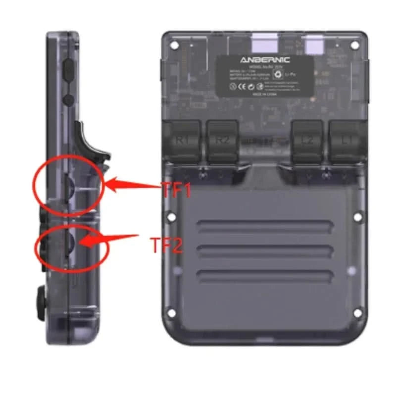 HOT 512GB TF Card Preloaded Games for ANBERNIC RG353V RG353VS Bag Card for 512G 256G 128G 64G Retro Handheld Game