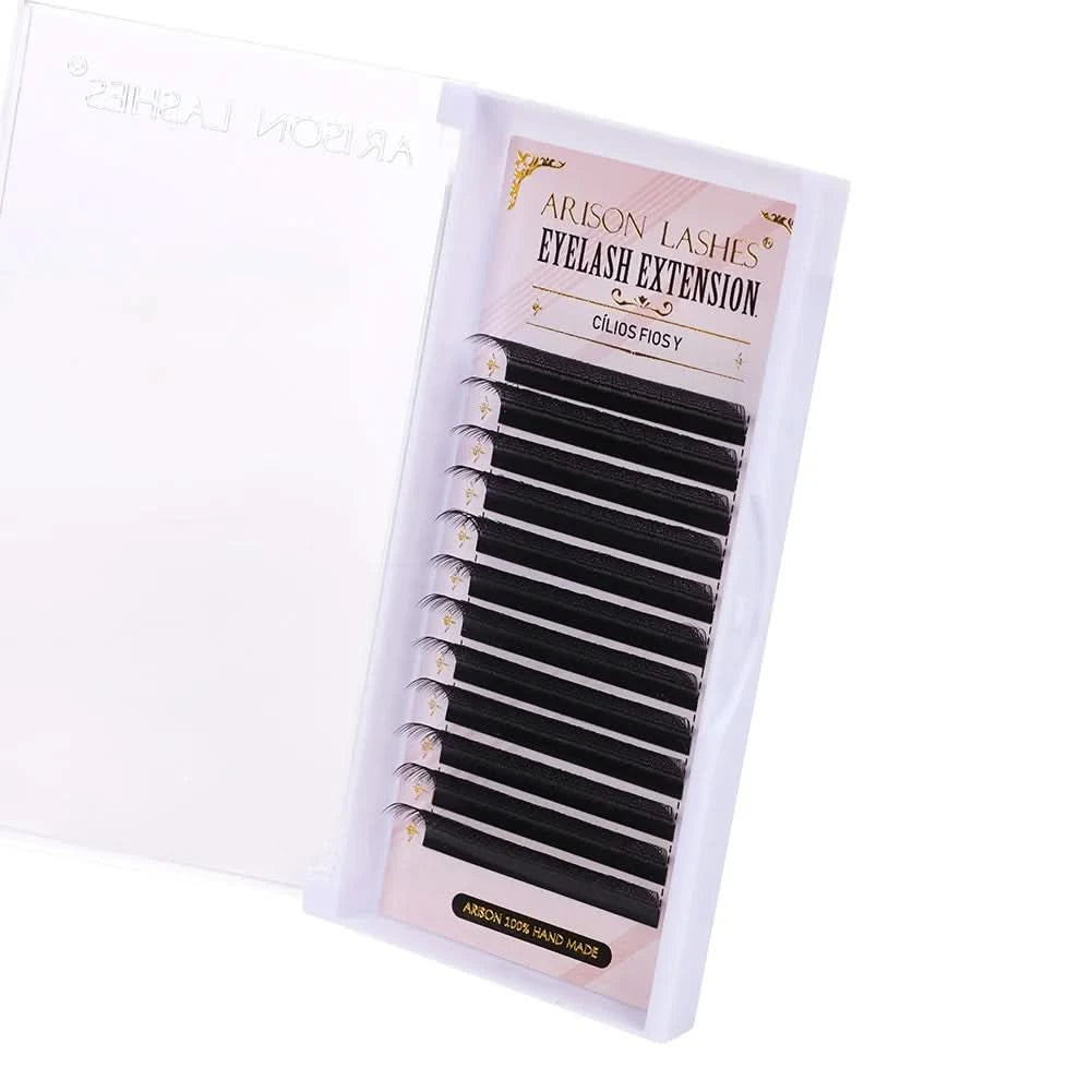 [Brazil Warehouse]ARISON Wholesale 10/30/50pcs YY/W-shape Lashes Premade Volume Eyelashes Extension 3D/4D/5D/6D/8D Lash