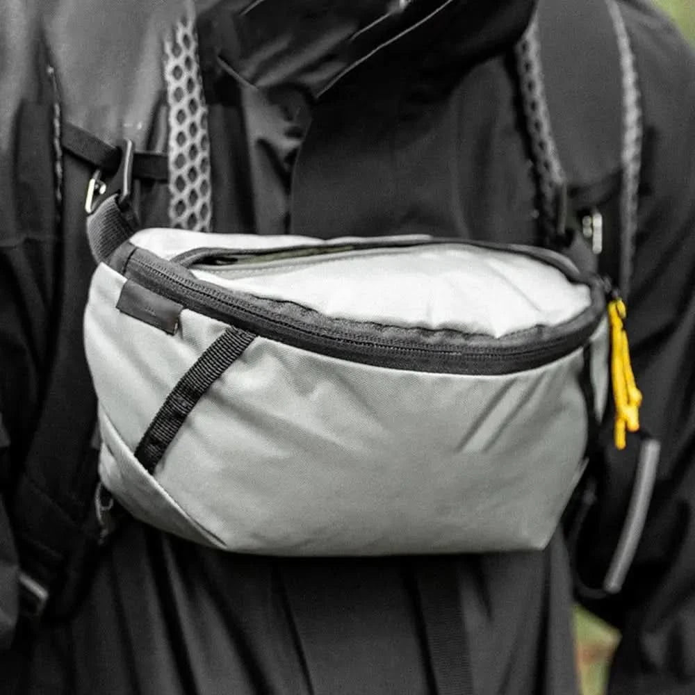 Tragbare Outdoor-Gürteltasche Verstellbare Wandertasche mit Gurt Berglauf-Hüfttasche Fahrradrucksack für Camping Wandern