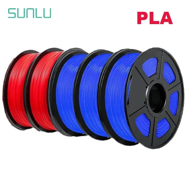 SUNLU 5KG 3D Filament High Speed PLA/PLA META/APLA/PLA MATTE 1.75mm 5Roll 1KG 3D Printer Filament for 3D Printer