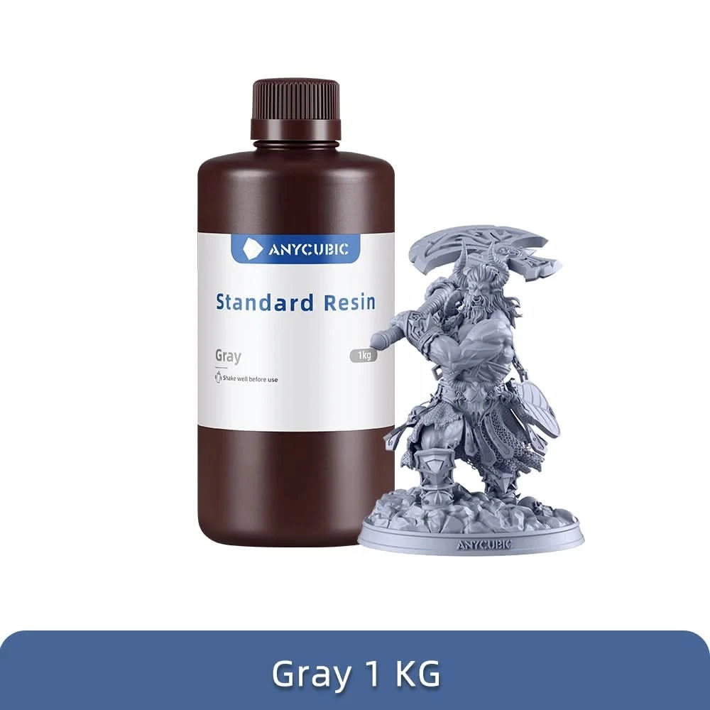 ANYCUBIC Standardharz 3D-Drucker Hochpräzises 405nm UV-härtendes Harz LCD 3D-Druck UV-Harzmaterialien für Photon Mono