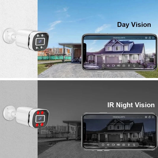 Smar Security Camera System 4CH 5M-N HD DVR Kit CCTV 4PCS 5MP AHD Camera Outdoor Home Security System Video Surveillance Set