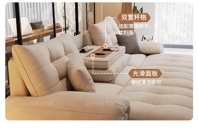 Multifunctional Lounge Electric Sofa Modern Fashion Retractable Sofa Bed Luxury Modern Full Size Frame Furniture Living Room