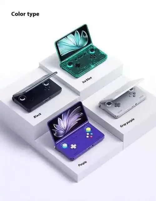 Retroid Pocket Flip 2 RP Flip 2 Retro Handheld-Spielkonsole Videospielkonsole 5,5'' AMOLED-Touchscreen PSP PS2 SD865 Android13