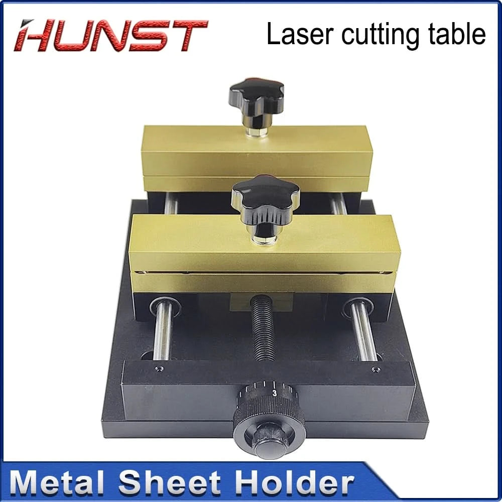 Hunst Laserbeschriftungsmaschine Metallblechhalterung Fixierte Halterung Metallbefestigung für Faserlaser-Schneidemaschine