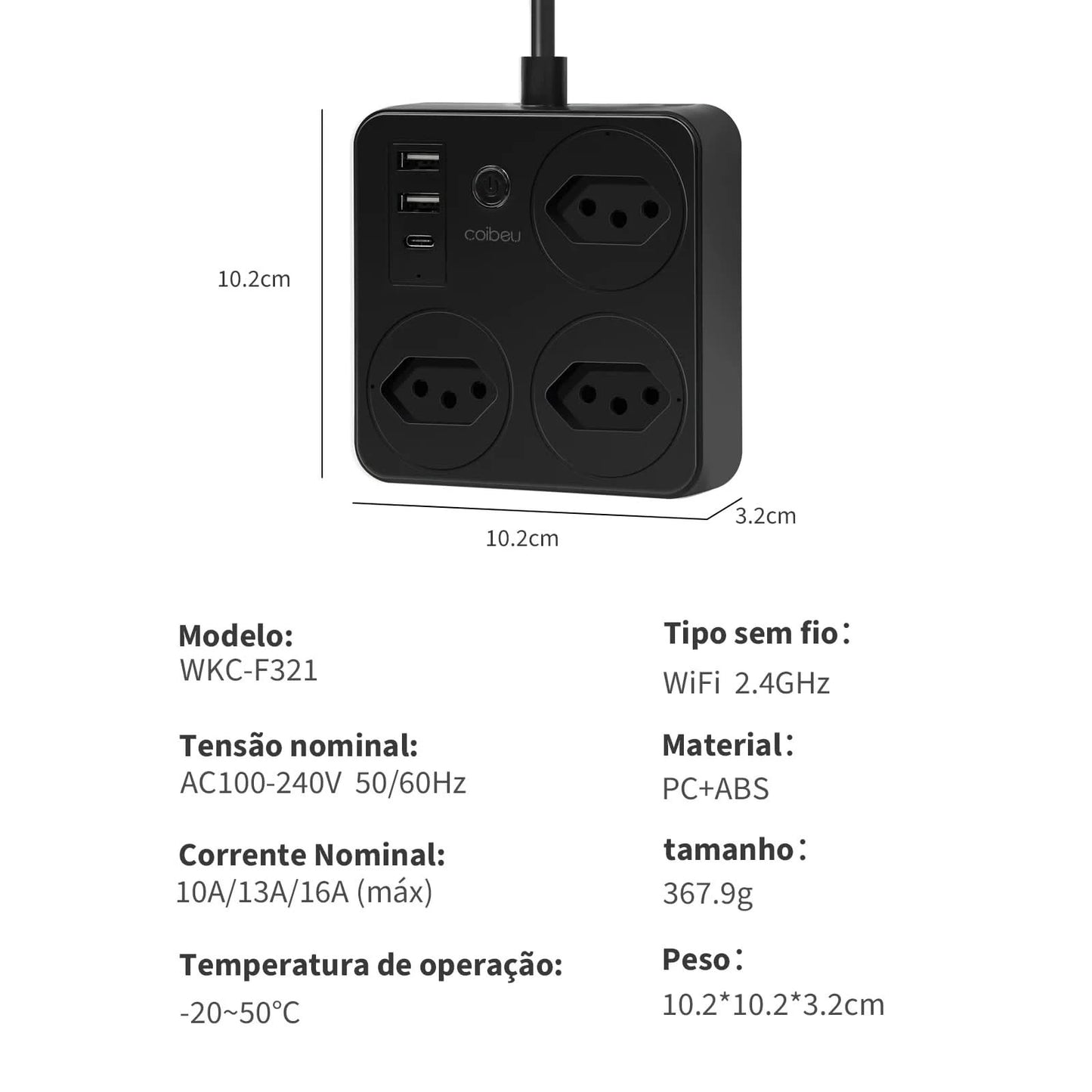 Smart Switch with socket, Brazil line filter, smart plug, USB socket, Smart Switch, Smart Socket