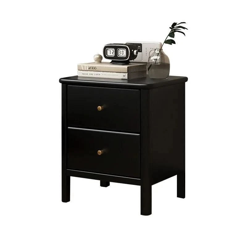 Simple Wooden Art Bedside Table Nordic Style Drawer Type Living Room Storage Cabinet Modern Multifunctional Bedroom Furniture
