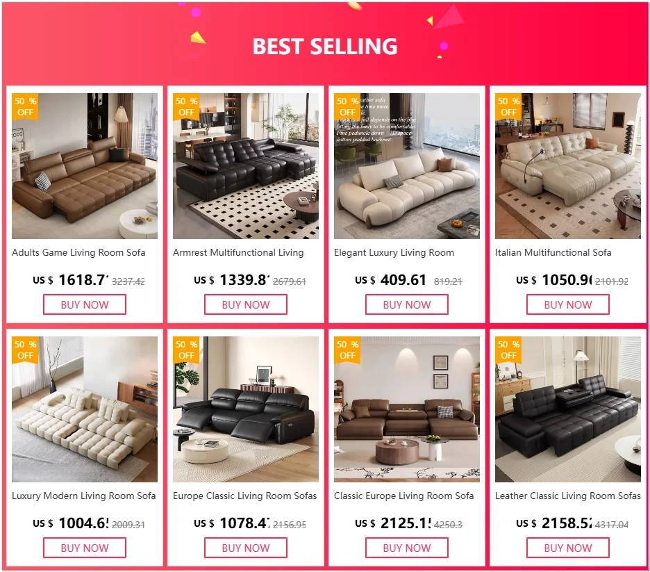 Luxury Minimalist Living Room Sofas Lazy Modern Corner Gaming Sofa Elegant Designer Articulos Para El Hogar Home Furniture