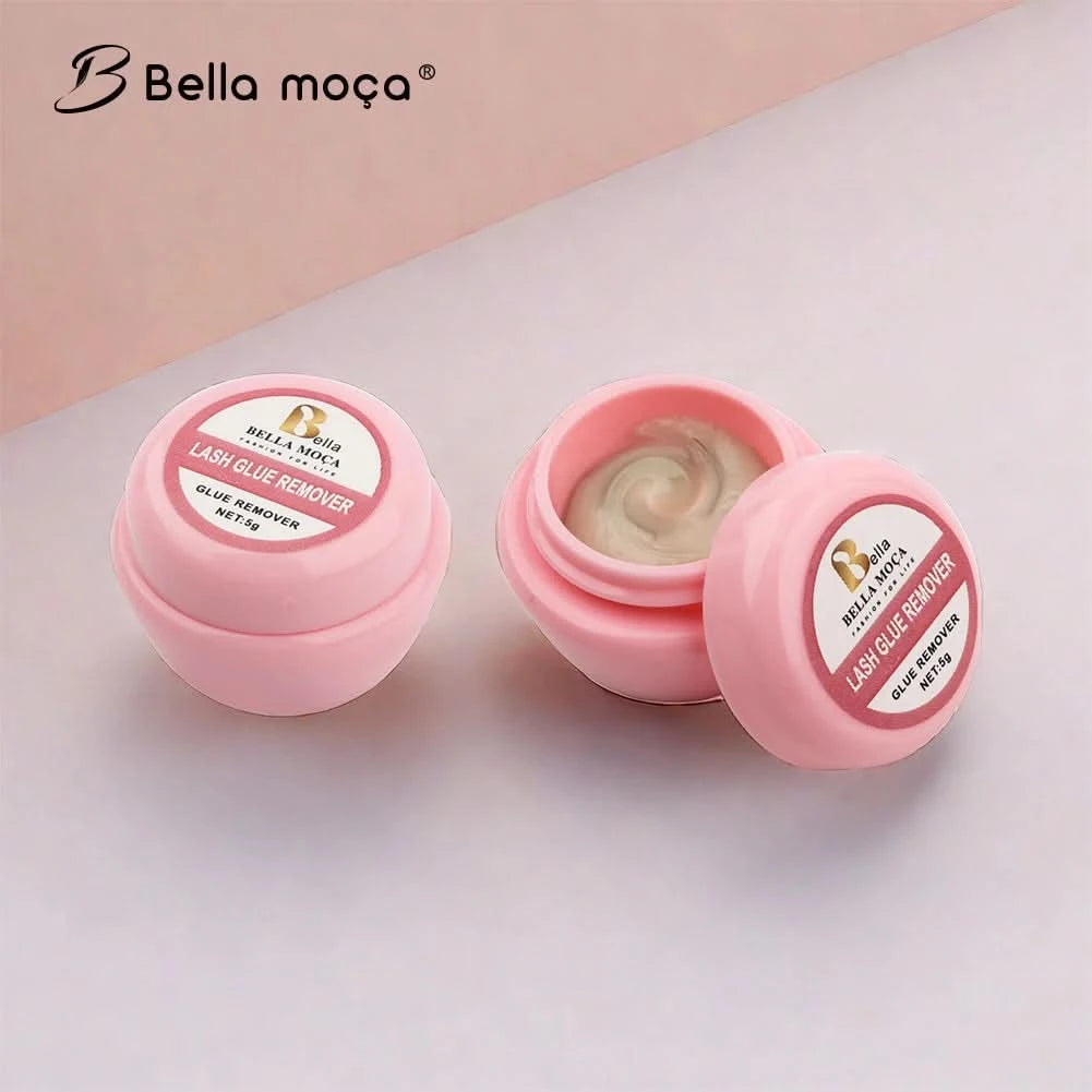 5 Stück Wimpernkleberentferner 10ml Wimpernkleberentferner Wimpernverlängerungskleberentferner Nicht reizend Schnelle Entladung Klebstoff Make-up