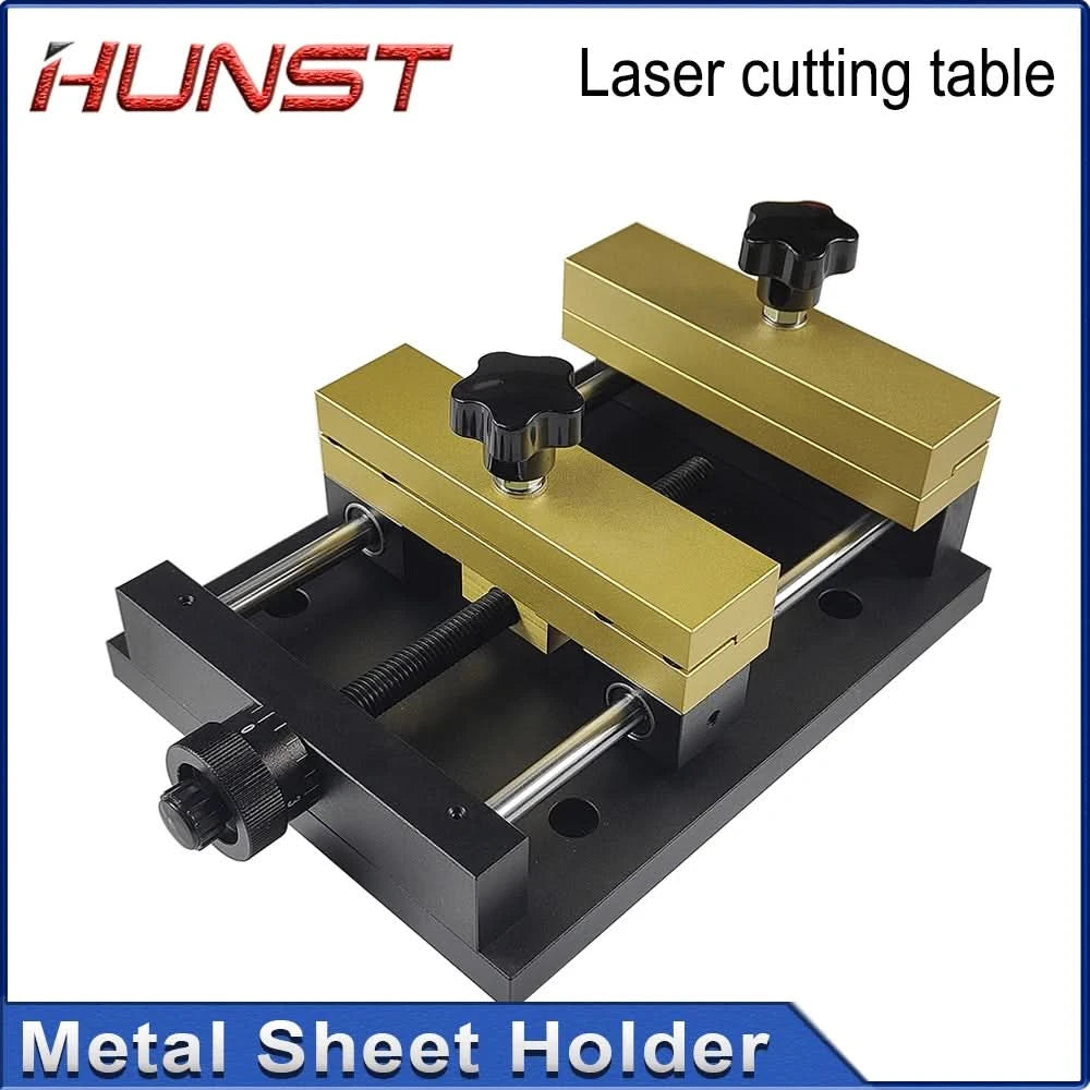 Hunst Laserbeschriftungsmaschine Metallblechhalterung Fixierte Halterung Metallbefestigung für Faserlaser-Schneidemaschine