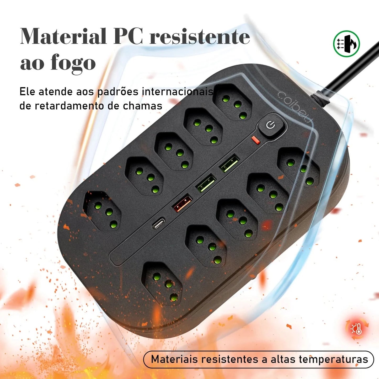 Extension socket, electrical extension, USB socket, power outlet line filter, socket extension, 10A,110-220V