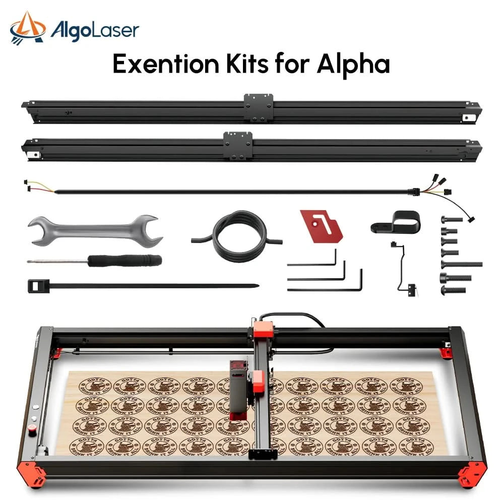 Algolaser Engraver Raiser Raised Footpads Air Pump Extension Kits Honeycomb Tables Spare Parts Suitable for AlgoLaser Engraver