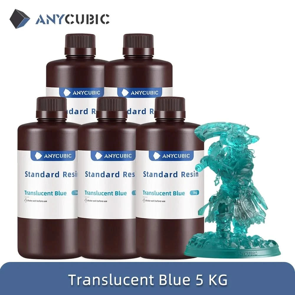 ANYCUBIC Standardharz 3D-Drucker Hochpräzises 405nm UV-härtendes Harz LCD 3D-Druck UV-Harzmaterialien für Photon Mono