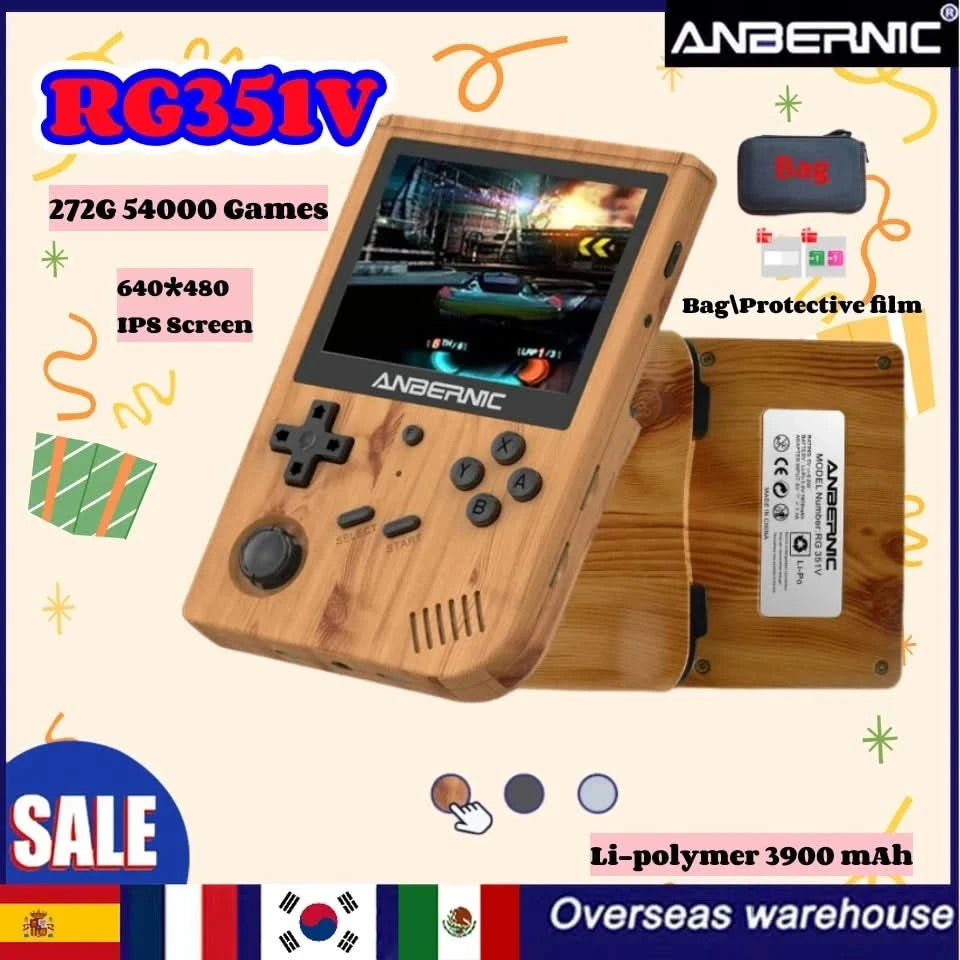 HOT 512GB TF Card Preloaded Games for ANBERNIC RG353V RG353VS Bag Card for 512G 256G 128G 64G Retro Handheld Game