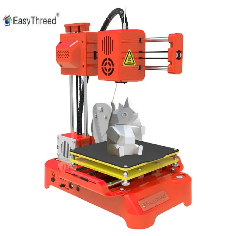 Easythreed Mini 3D-Drucker K9 Einfache Bedienung Ein-Klick-Druck Motherboard Magnetische Bauplattform Desktop-Drucker K7 Anfänger Kindergeschenk