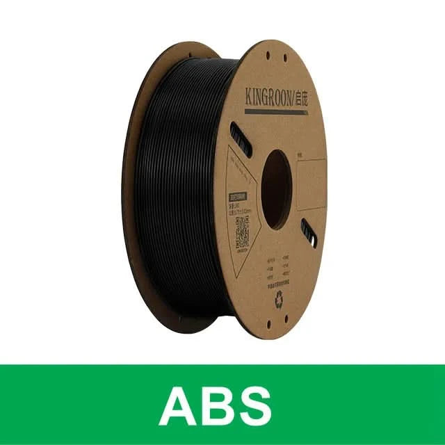 KINGROON Standard 1KG PLA PETG TPU ABS Filament 1.75mm +/- 0.03mm No bubbles 3D Printer Plastic, Random Spool