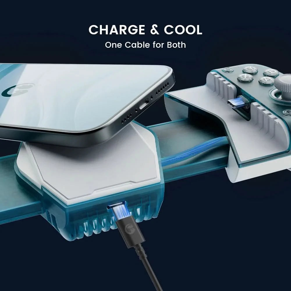 GameSir X3Pro Type-C Stretching Gaming Controllers With Cooler Hall Effect Dual Rumble Motors For Android Phones Custom Handle