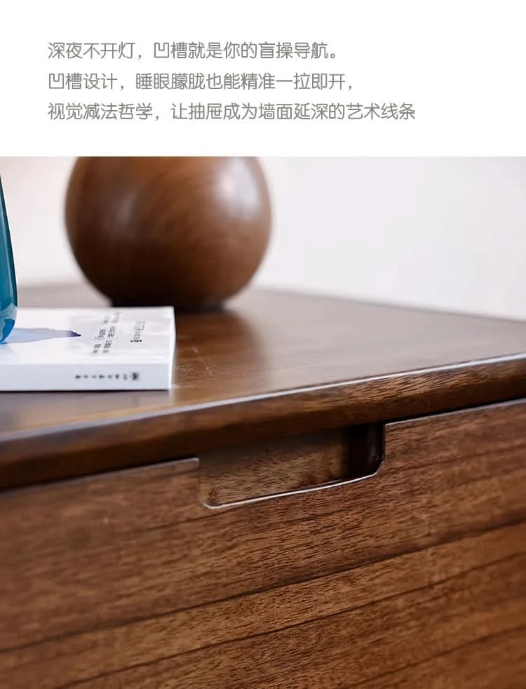 European Retro Nightstands Organizer Drawer Trendy Bedroom Hidden Storage Nightstands Bedsides Classic Mesa De Noche Furniture