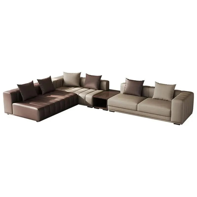 European Designer Living Room Sofas Narrow Dark Modern Boneless Living Room Sofas Corner Curved Woonkamerbanken Furniture Home