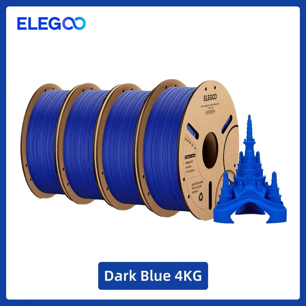 ELEGOO 1.75mm PLA Filament 1kg Plastic 3D PLA for 3D Printer Consumables Material for FDM 3D Printer NEPTUNE 3 PRO