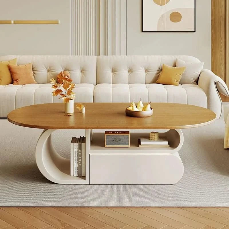 Kitchen Luxury Coffee Table Modern Design Minimalist Aesthetic Coffee Table Books Ornaments Meuble De Salon Home Furniture