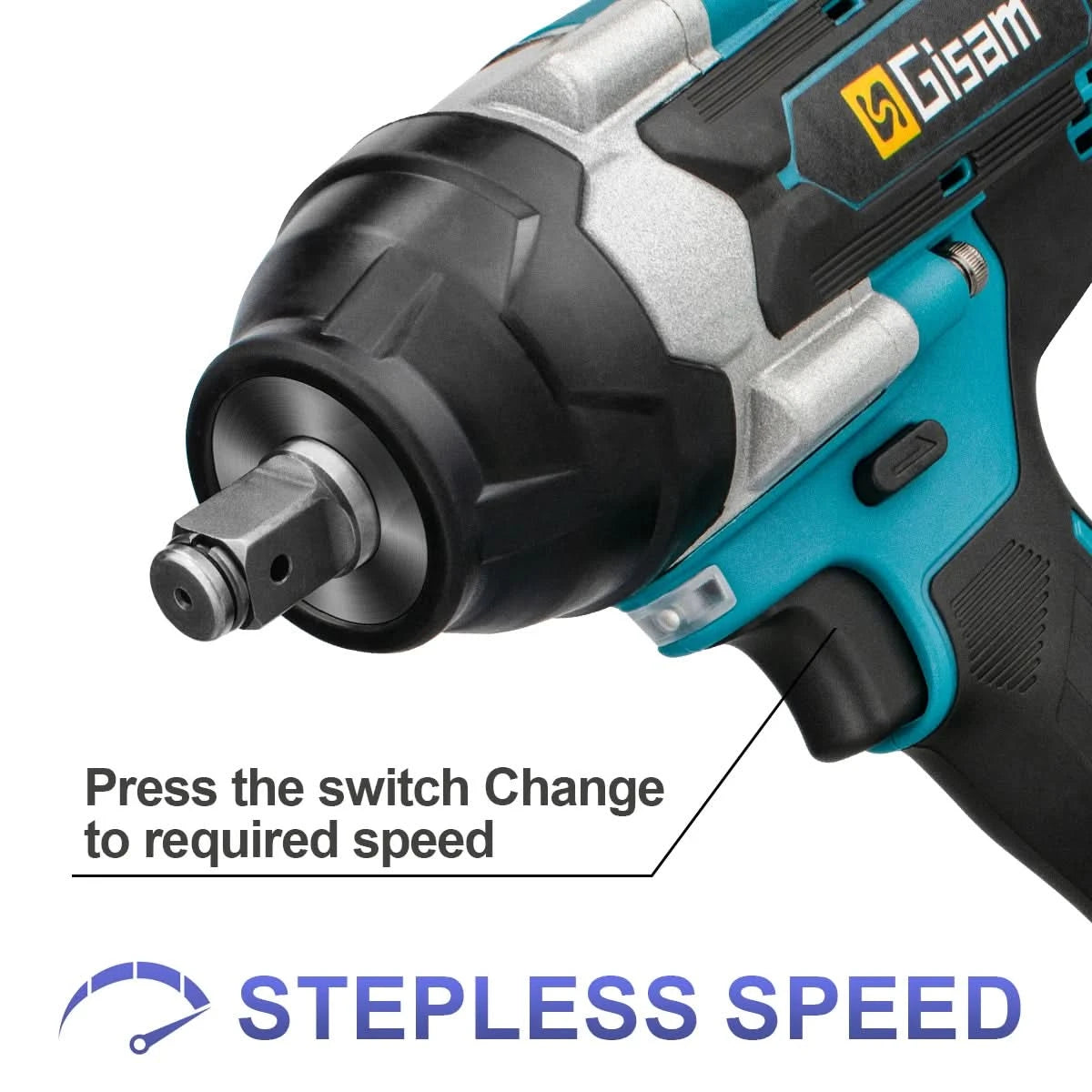 1800N.M Torque Brushless Electric Impact Wrench 1/2 inch Lithium-Ion Battery Cordless Wrench Tools For Makita 18V Battery Pins