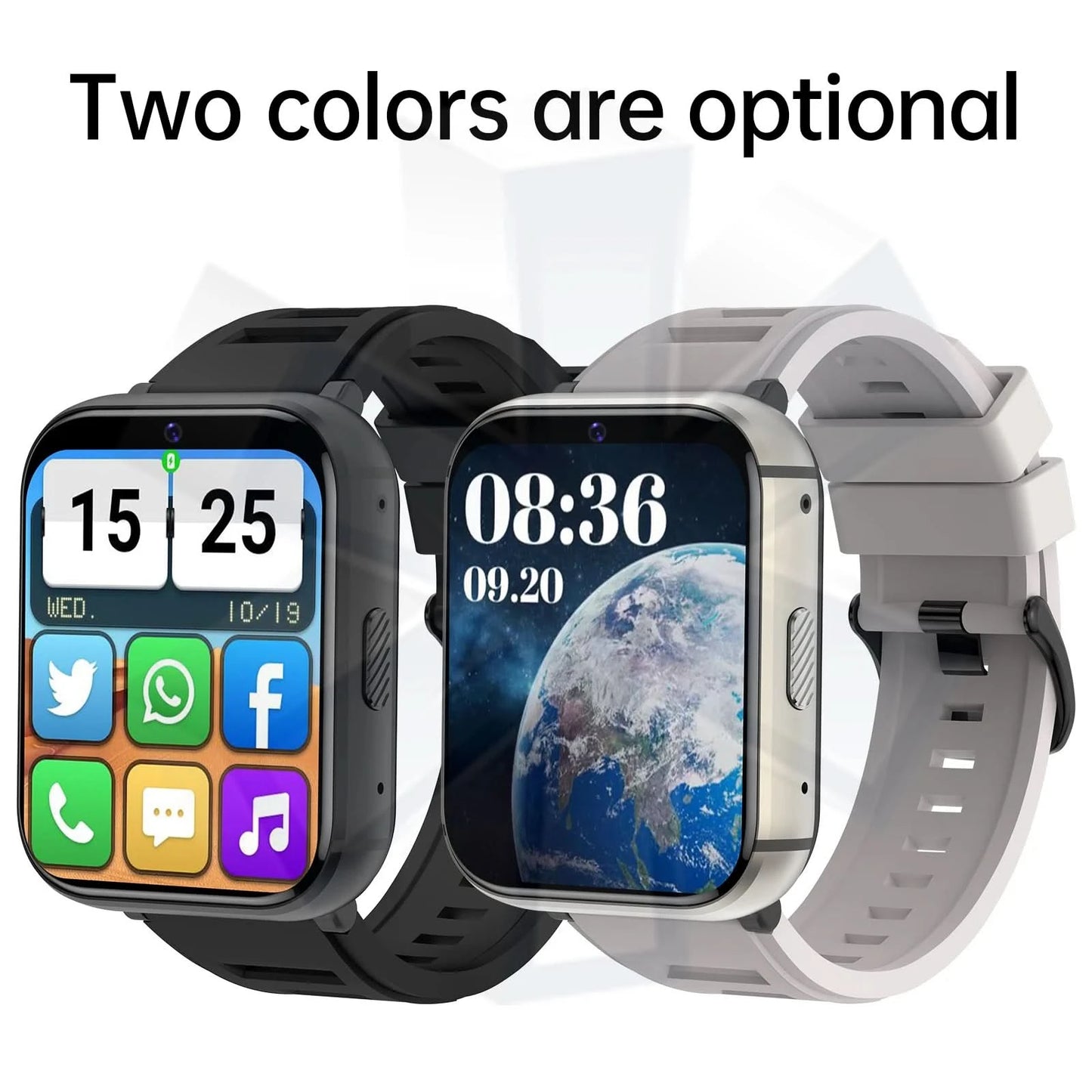 Q668 4G Smartwatch 2025 Uhren 1,99 Zoll Herren Geschenk mit SIM Wifi Android IOS Wasserdicht Outdoor GPS Smartwatch für Xiaomi