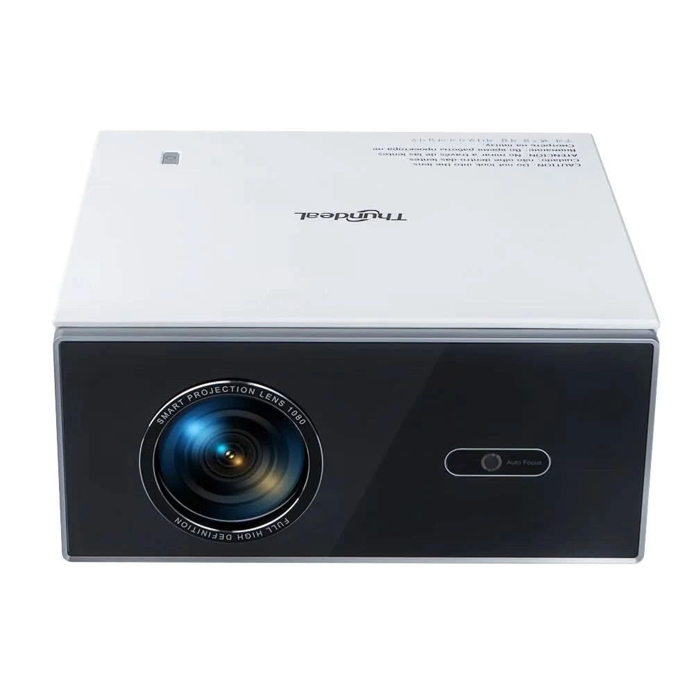 ThundeaL TDA7W Full HD 1080P Projektor Android WiFi 32G Beamer 4K Video TDA7 Sprachsteuerung 3D Smart TV Heimkino-Beamer
