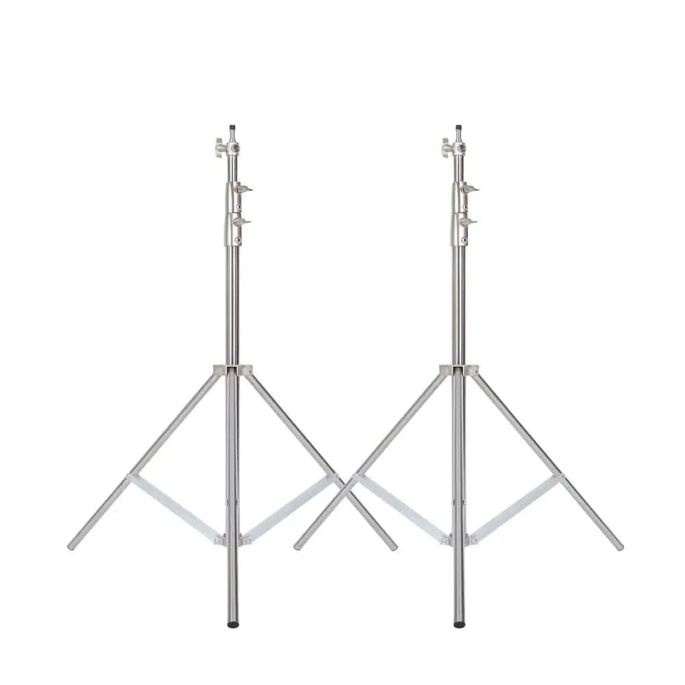 2/2.8M Stainless Steel Aluminum Alloy Tripod Foldable Light Stand Tripod Photography C-Stand For Spot Light Softbox Photo Studio