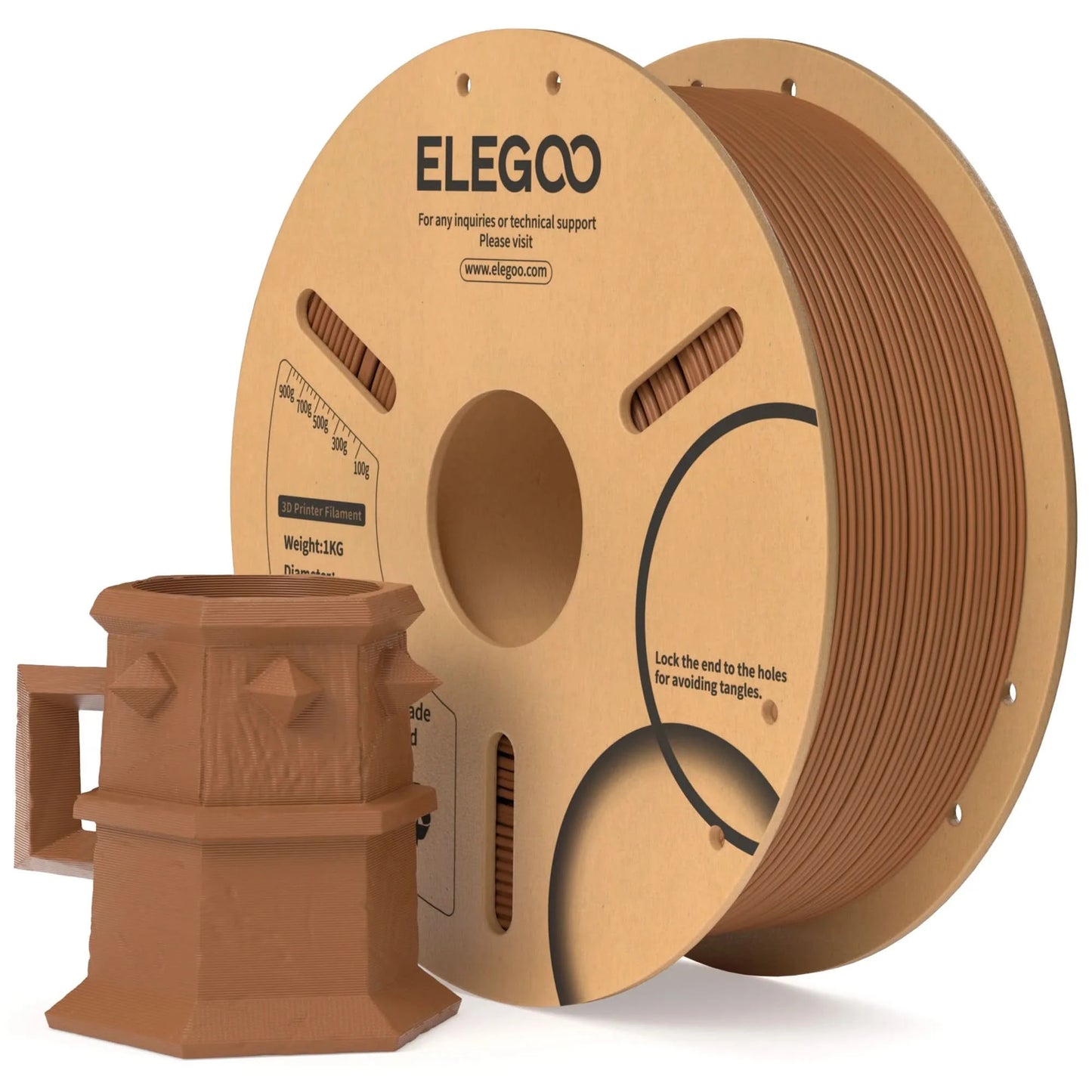 ELEGOO 1.75mm PLA Filament 1kg Plastic 3D PLA for 3D Printer Consumables Material for FDM 3D Printer NEPTUNE 3 PRO