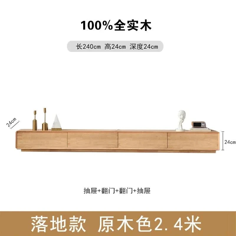 Wooden Long Tv Table Modern Design Nordic Accent Luxury Decoration Fashion Tv Stands Interior Archivadores Room Decorations