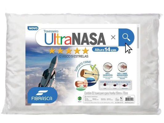 Nasa Fibrasca Viscoelastic Head Pillow-Ultra Double Sided