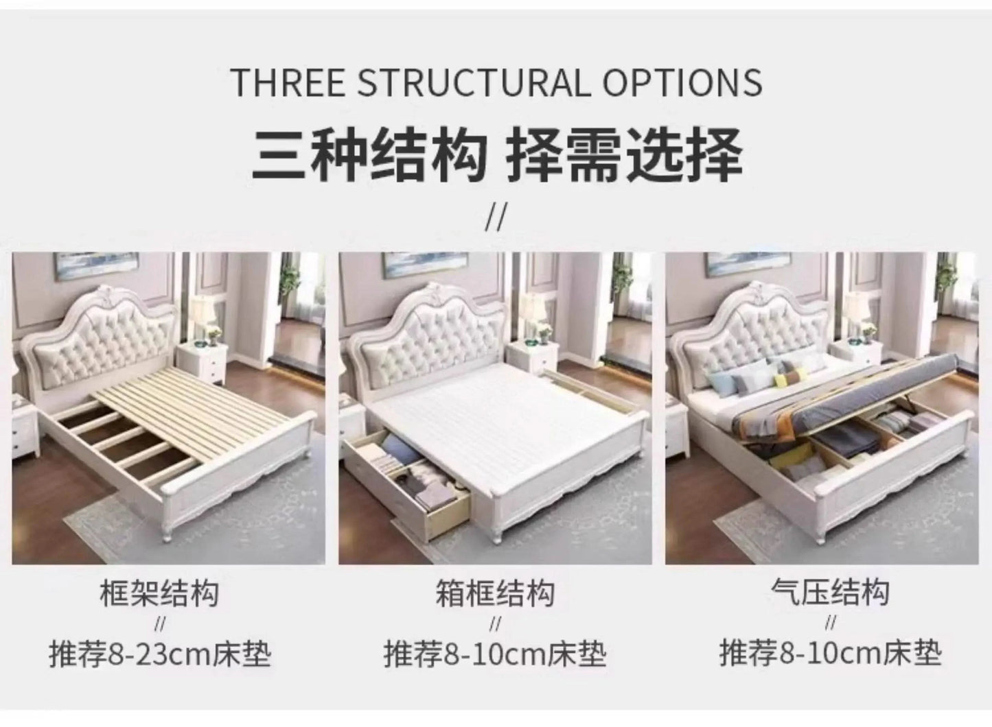 Design Bedroom Bed Children Luxury Single Full Girls Modern Headboards Bed Design Simple Letto Matrimoniale Unique Furniture