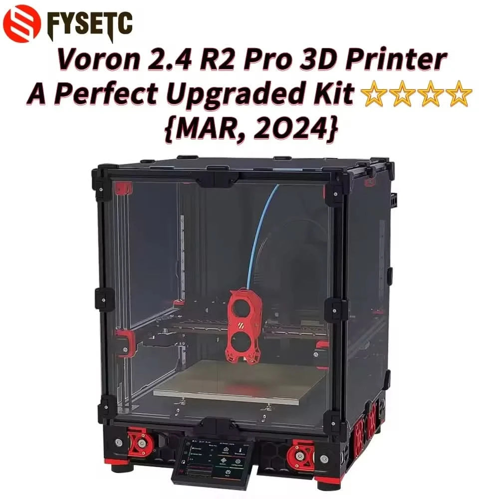 Neueste Version Voron 2.4 R2 Pro Unterstützung Hochgeschwindigkeitsdruck DIY 3D-Druckerteile mit HDMI5-Bildschirm CNC TAP Stealburner Extruder