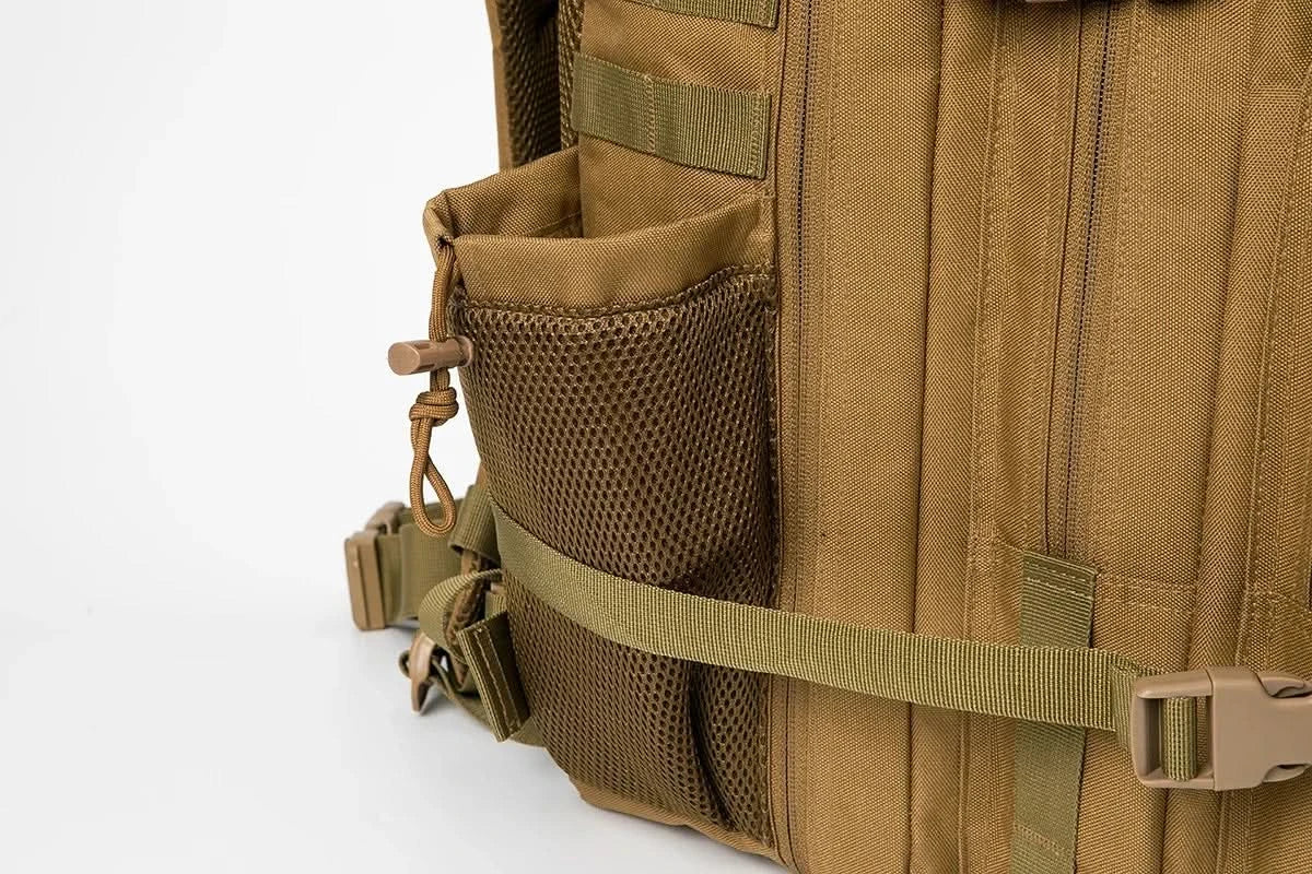 45L Taktischer Rucksack für Herren Outdoor Camping Ausrüstung Wanderrucksack Überlebensrucksack Reisetasche Schulranzen