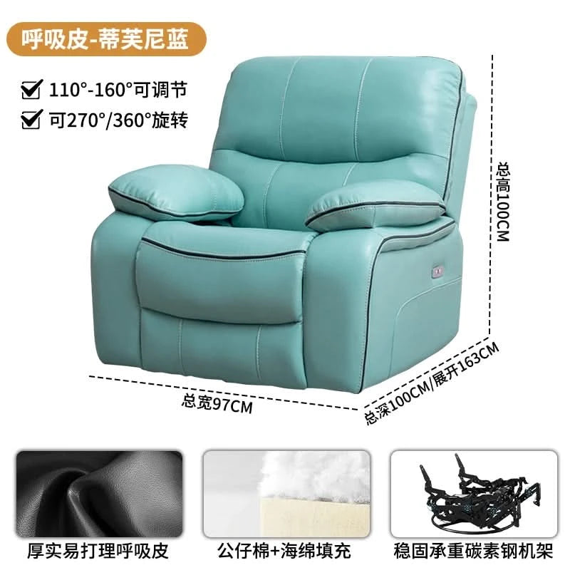 Lounge Recliner Living Room Sofa Game Cushion Relax Cinema Sofa Comfortable Minimalist Divani Da Soggiorno Home Furniture
