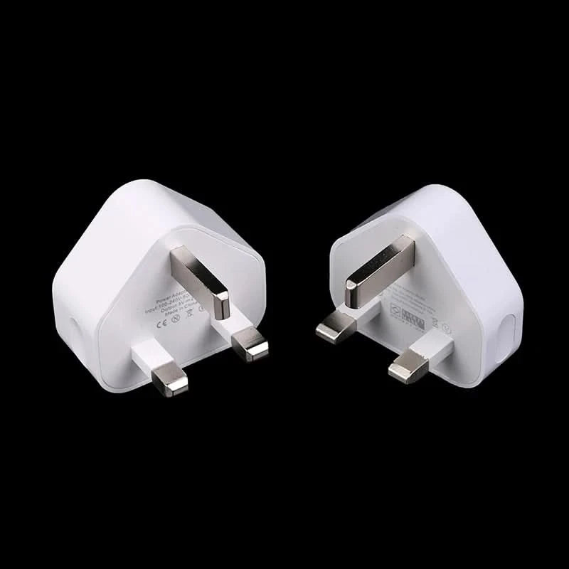 HUAHUA2025 NEU 1 Stk. Dual Port Schnellladegerät 5 V/2,1 A, UK 3-Pol Wandadapter für Telefone & Tablets, Multi-Geräte USB Lade-Hub